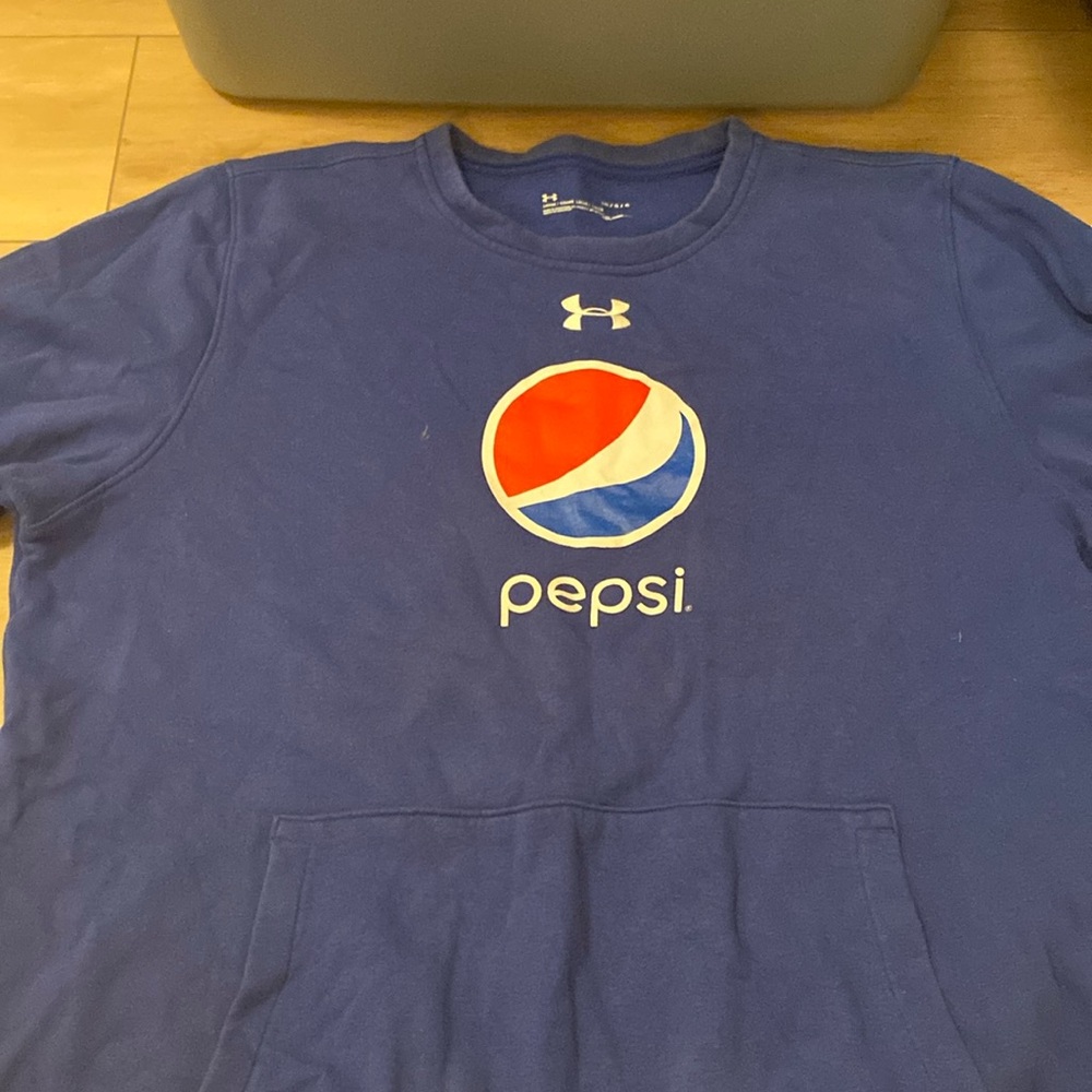 Mens adult large pepsi long sleeve shirt